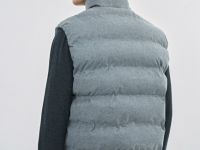 Стёганый утеплённый жилет, Серый