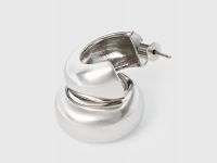 Серьги-кольца, Серебряный