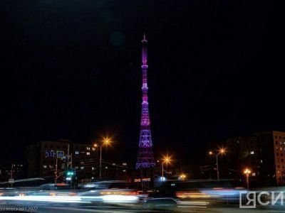 Телебашня в Якутске засияет праздничной подсветкой в честь форума «Цифровой алмаз»
