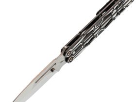 Нож бабочка Reptilian Киборг 01, сталь D2, рукоять металл