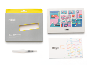 Набор акварели HIMI 36 цвета