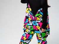 Комбинезон текстильный с полиуретановым покрытием для девочек