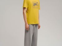 Свободная футболка comfort fit из хлопкового джерси