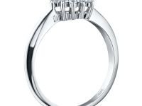 Кольцо из белого золота с бриллиантами э0901кц04180500