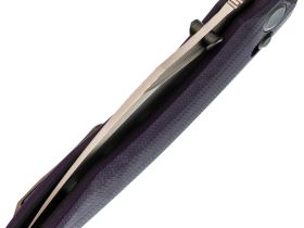 Складной нож Tuotown Wiz, сталь T10S, рукоять Purple G10