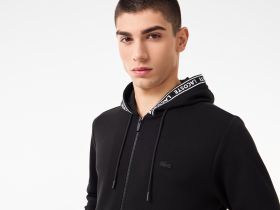 Мужская толстовка Lacoste с капюшоном на молнии
