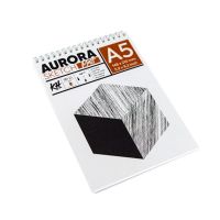 Скетчбук для набросков на спирали Aurora Smooth&Matt А5 20 л 120 г