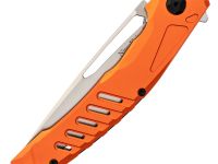 Складной нож Nimo Knives R7 Orange, сталь D2, алюминий