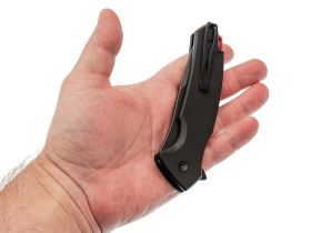 Складной нож Mr.Blade Hellcat Mini, сталь VG-10, рукоять Black G10