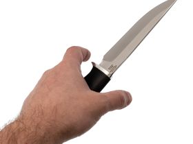 Нож Путник-1 сталь 95Х18 кованая рукоять граб