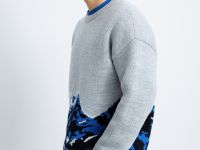 Вязаный джемпер с принтом из коллаборации с maneken