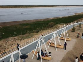 В Якутии открыли новую набережную реки Вилюй