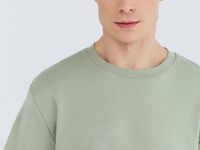 Футболка из гладкого хлопка, Зеленый