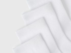 Носки для девочек, 5 пар, Белый