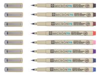 Ручка капиллярная Sakura "PIGMA MICRON PN" 0,4 мм - 0,5 мм, цвет синий