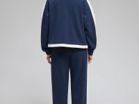 Толстовка из хлопка с лампасами