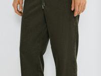 Брюки из вельвета, Зеленый