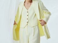 Шорты со складками, Желтый