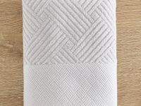 Полотенце махровое Zigzag, серое