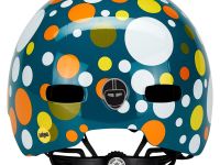 Nutcase Шлем защитный Nutcase Street Polka Face, цвет Синий-Оранжевый, ростовка S