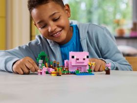 Minecraft 21268 Конструктор Домик для поросят