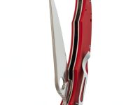 Складной нож Steelclaw Коп 1, сталь D2, рукоять G10, красный