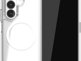 Клип-кейс VLP Crystalс MagSafe для Samsung Galaxy Z Fold7 Прозрачный