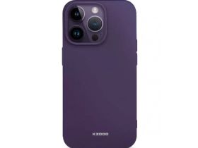 Чехол-накладка Kzdoo Q Series для Apple iPhone 14 Plus силиконовый (фиолетовый)