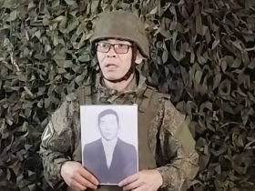 Бойцы из Якутии на СВО участвуют в акции «Бессмертный полк»