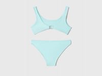 Купальник раздельный для девочек, Голубой