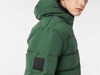 Мужская стёганая куртка Lacoste с капюшоном