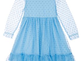 Платье трикотажное для девочек