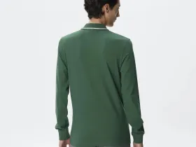 Мужское поло Lacoste приталенного кроя