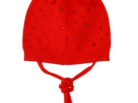 Шапка детская трикотажная для девочек