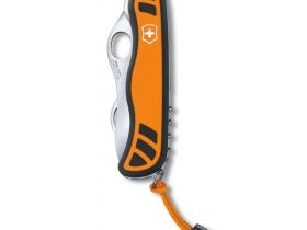 Складной нож Victorinox Hunter XT One Hand, сталь X50CrMoV15, рукоять нейлон, оранжево-черный