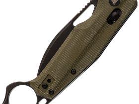 Складной нож Trivisa Sagitta-04G, сталь 14C28N, рукоять микарта