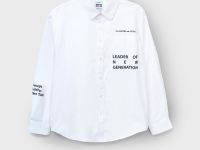 Рубашка текстильная для мальчиков (oversize fit)