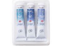 Набор акварели "Белые Ночи" Полночь, 3 тубы x10 мл, пластиковый коррекс