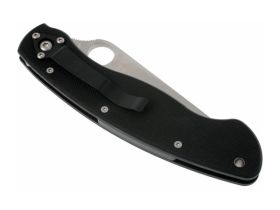 Складной нож Spyderco Military, сталь CPM-S30V, рукоять G10 черная