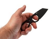 Шейный нож Kizer Bowtie, сталь D2, черный