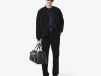 Мужская стеганая водоотталкивающая куртка-бомбер Lacoste