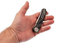 Складной нож Dr.Tech W3897MG, сталь D2, рукоять микарта, Pattern gray