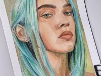 Набор акварели "Handy" Портрет, 12 кювет 2 мл, в металлическом боксе