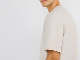 Футболка с принтом, Белый