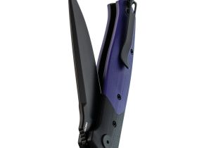 Складной нож Bestech Knives Swordfish, сталь 14C28N, рукоять G10, черный/фиолетовый