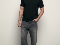 Базовое поло из хлопка прямого силуэта