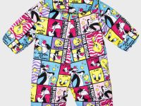 Комбинезон детский текстильный с полиуретановым покрытием для девочек