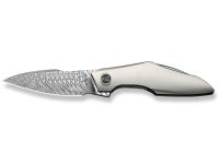 Складной нож WE Knife Krait, сталь Damasteel, рукоять титан