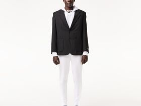 Мужские спортивные брюки Lacoste приталенного кроя