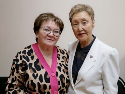 «Железная леди» Екатерина Никитина побывала в Мирном